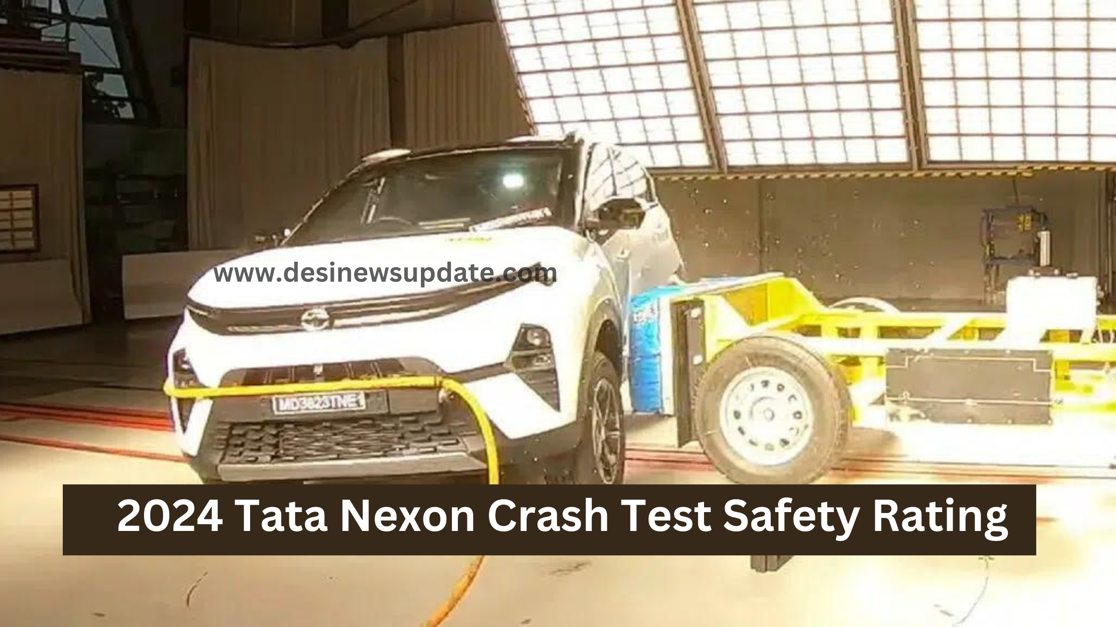 2024 Tata Nexon Crash Test Safety Rating: 5 star rating from NCAP