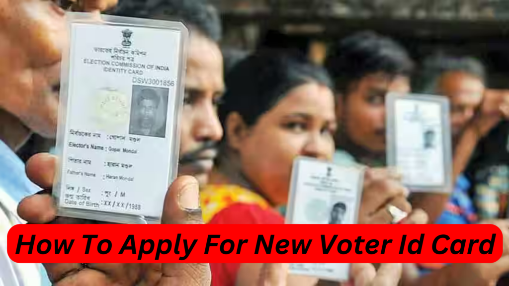 How To Apply For New Voter Id Card: New Voter ID Card Ke Liye Apply ...